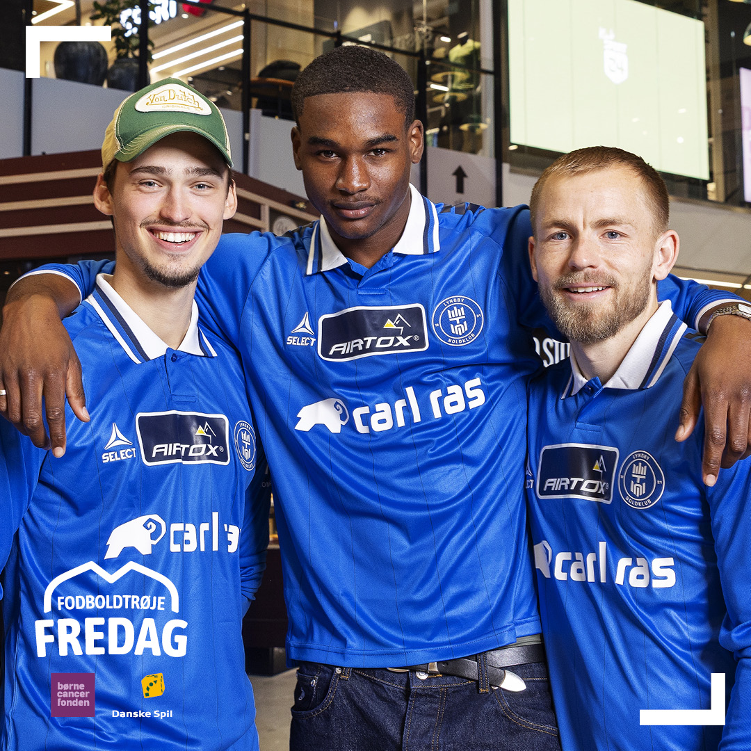 FodboldtrøjeFredag i Lyngby Storcenter